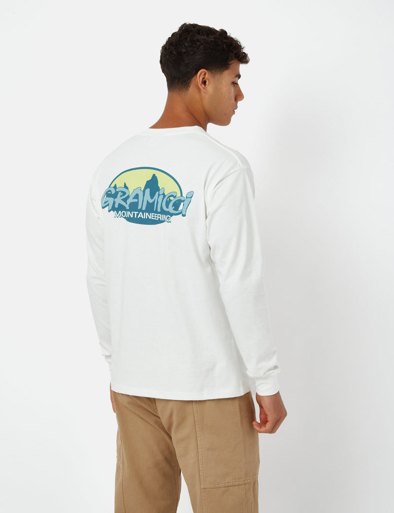 Gramicci Summit Long Sleeve T-Shirt - White