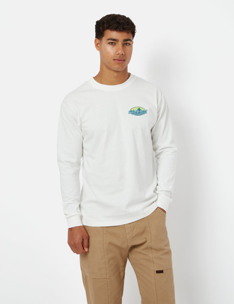 Gramicci Summit Long Sleeve T-Shirt - White