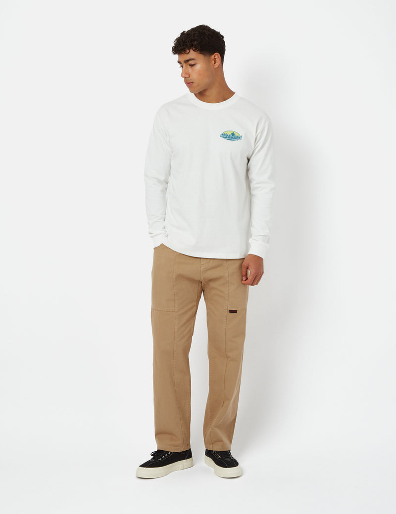 Gramicci Summit Long Sleeve T-Shirt - White