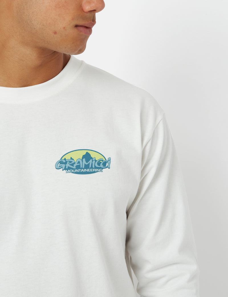 Gramicci Summit Long Sleeve T-Shirt - White