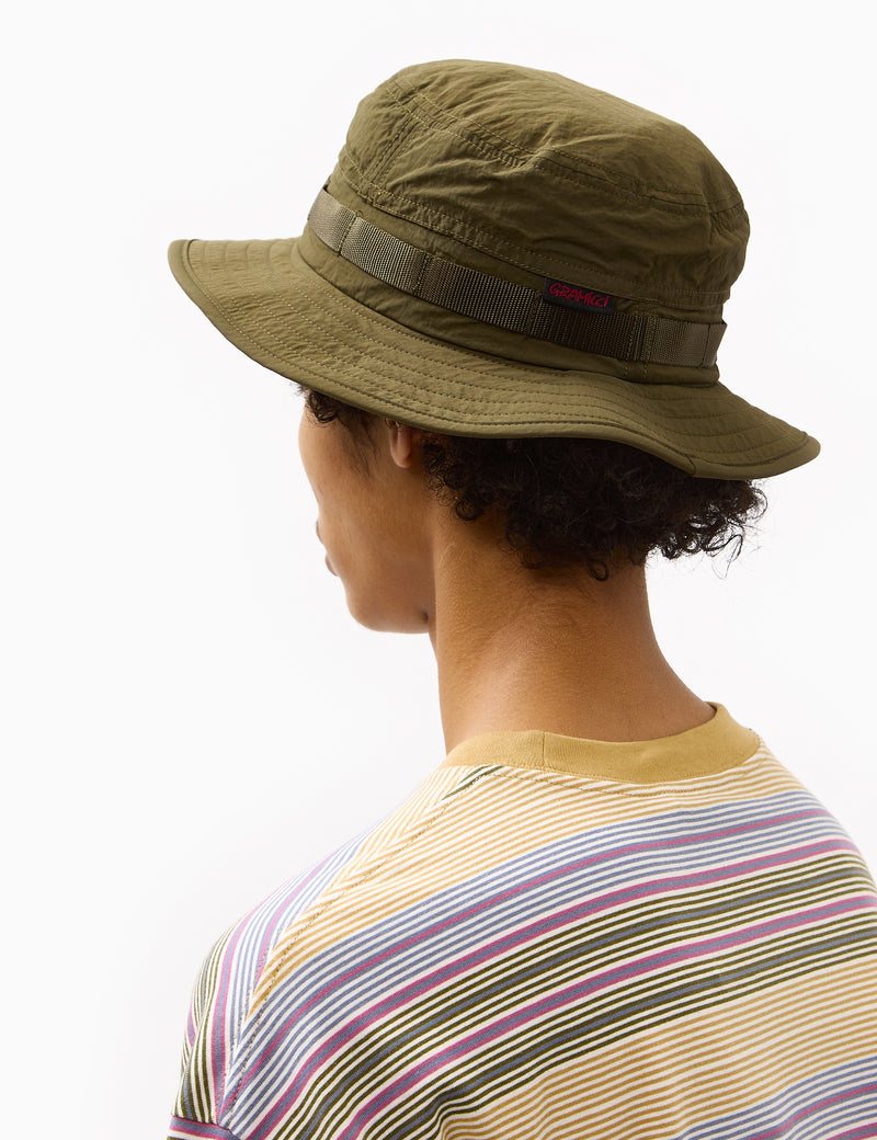 Gramicci Bucket Hat (Nylon) - Olive Green