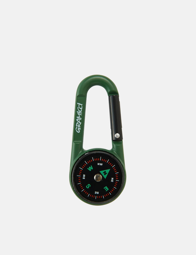 Gramicci Carabiner Compass - Olive Green