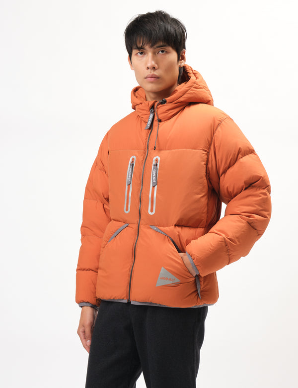 and Wander X Gramicci Down Jacket - Orange