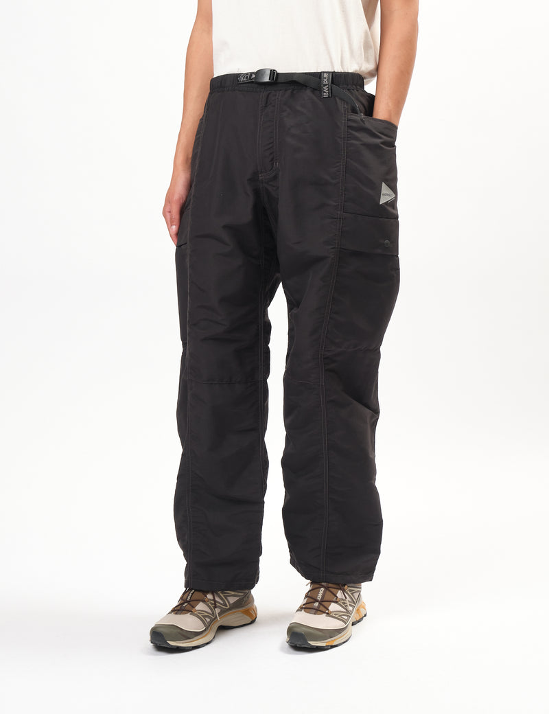 and Wander X Gramicci Ripstop Voyager Pant - Black