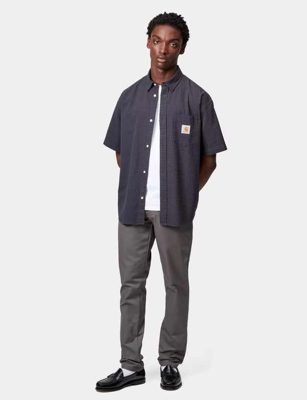 Carhartt WIP Sid Pant Chino (Slim) - Grey Porphyry Rinsed