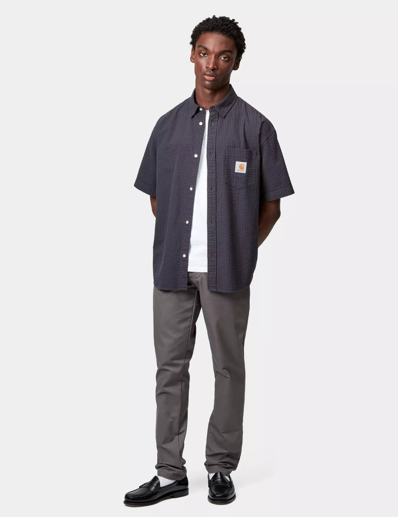 Carhartt WIP Sid Pant Chino (Slim) - Grey Porphyry Rinsed