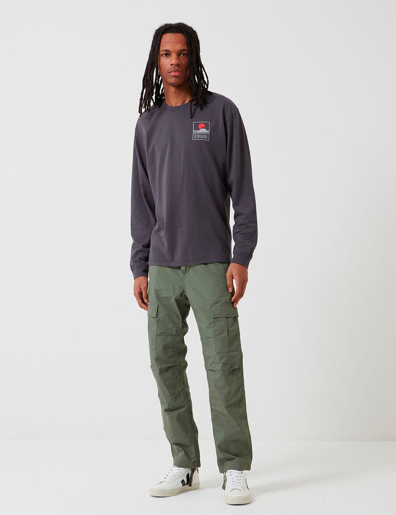 Carhartt-WIP Aviation Pant - Dollar Green Rinsed