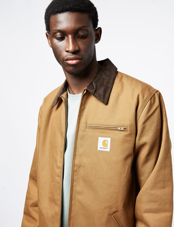 Carhartt WIP Detroit Jacket (Winter Lined) - Hamilton Brown/Tobacco