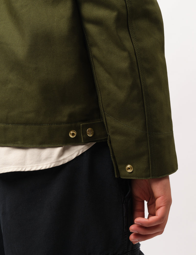 Carhartt WIP Detroit Jacket (Blanket Lined) - Tarragon Green