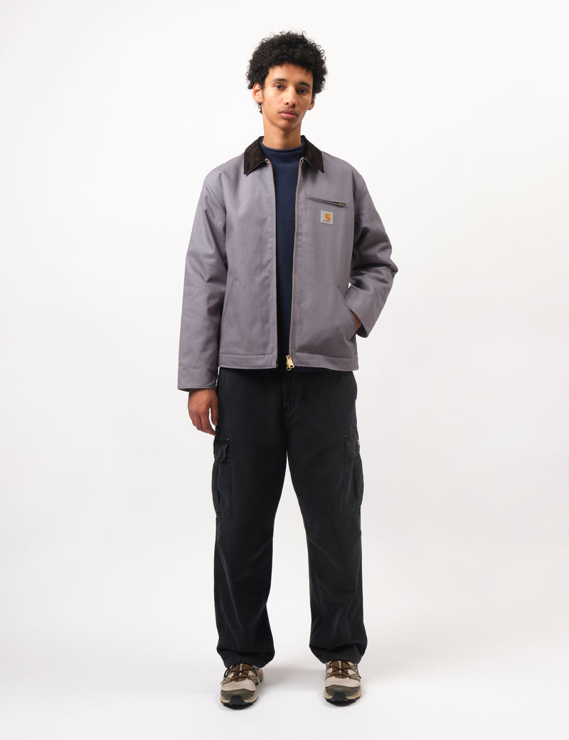 Carhartt WIP Detroit Jacket (Blanket Lined) - Dove Grey