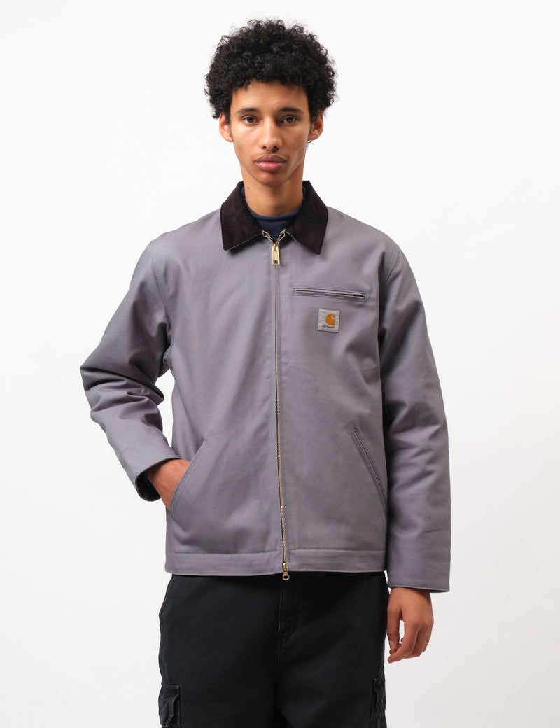 Carhartt WIP Detroit Jacket (Blanket Lined) - Dove Grey