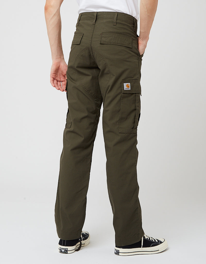 Carhartt WIP Regular Cargo Pant (Ripstop, 6.5oz) - Cypress Green