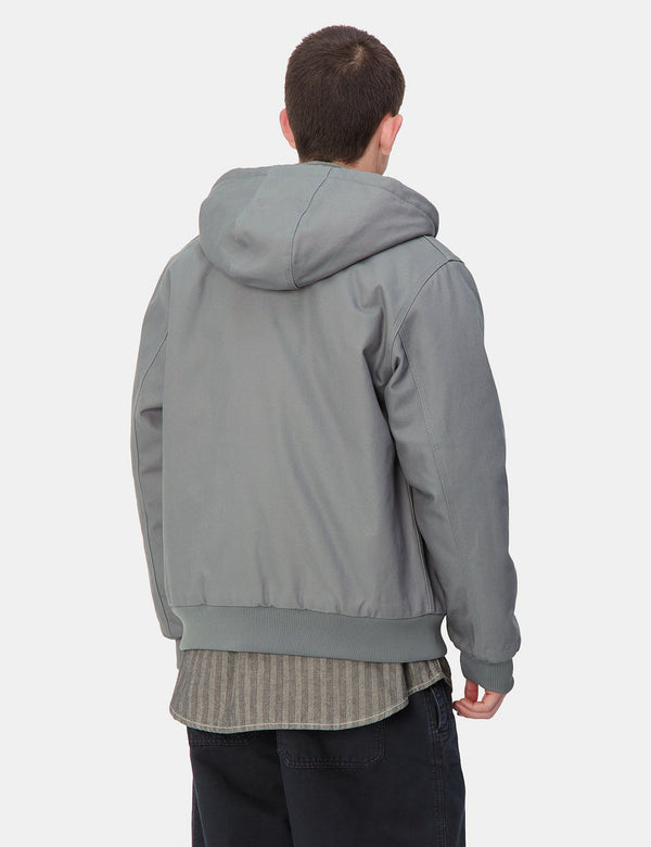 Carhartt WIP Active Jacket (Quilted Fleece Lined) - Dove Grey