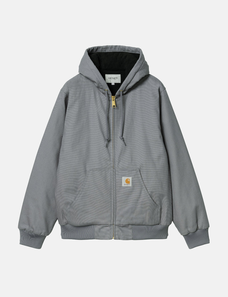 Carhartt WIP Active Jacket (Quilted Fleece Lined) - Dove Grey