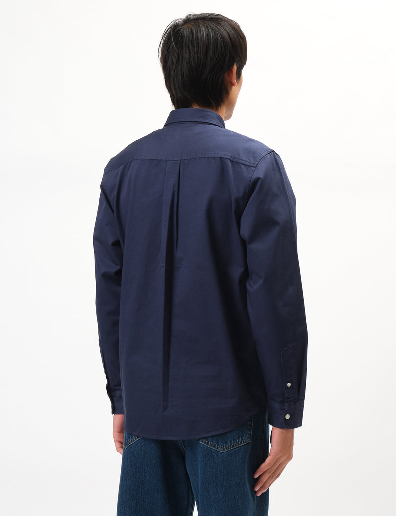 Carhartt WIP Madison Shirt (Regular) - Air Force Blue