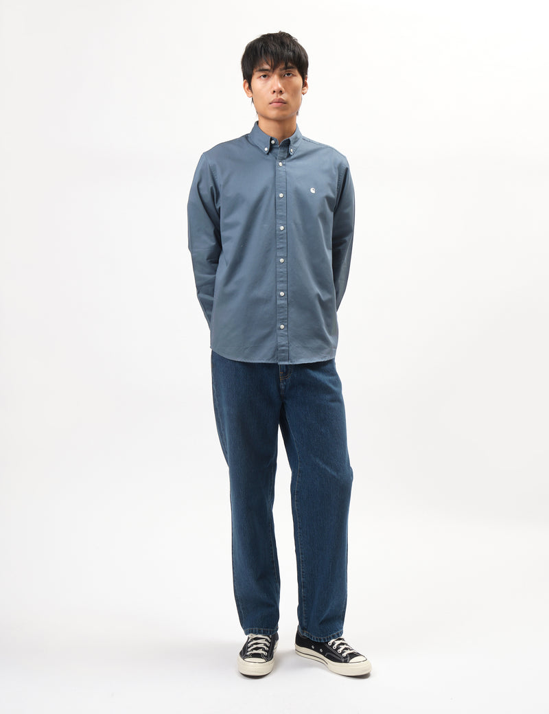 Carhartt WIP Madison Shirt (Regular) - Positano Blue