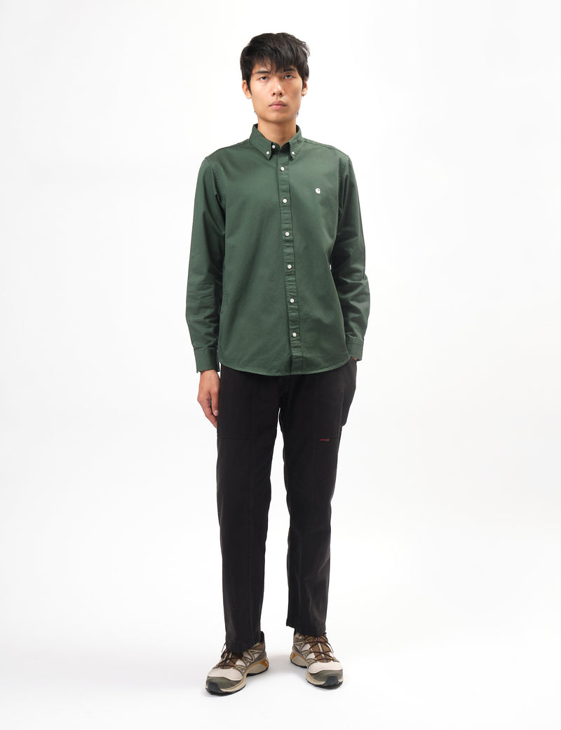 Carhartt WIP Madison Shirt (Regular) - Sycamore Tree Green