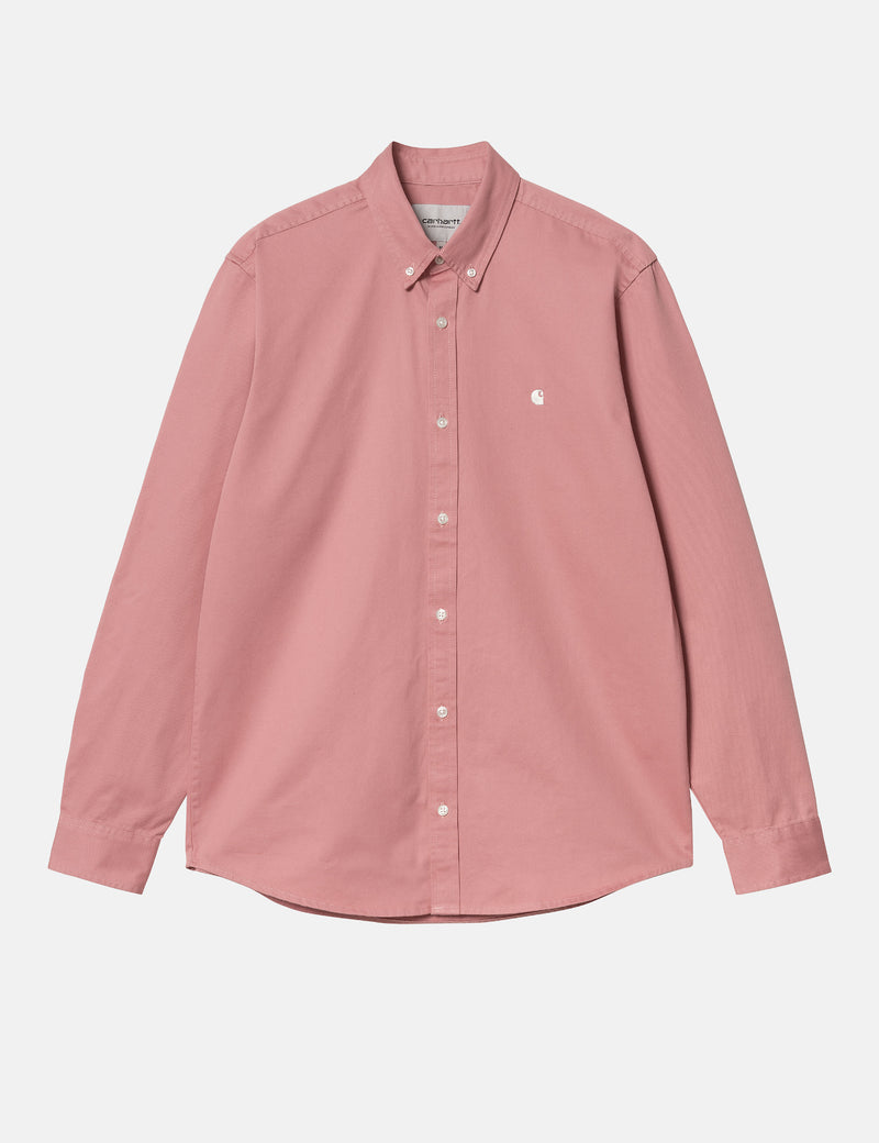 Carhartt WIP Madison Shirt (Regular) - Dusty Rose