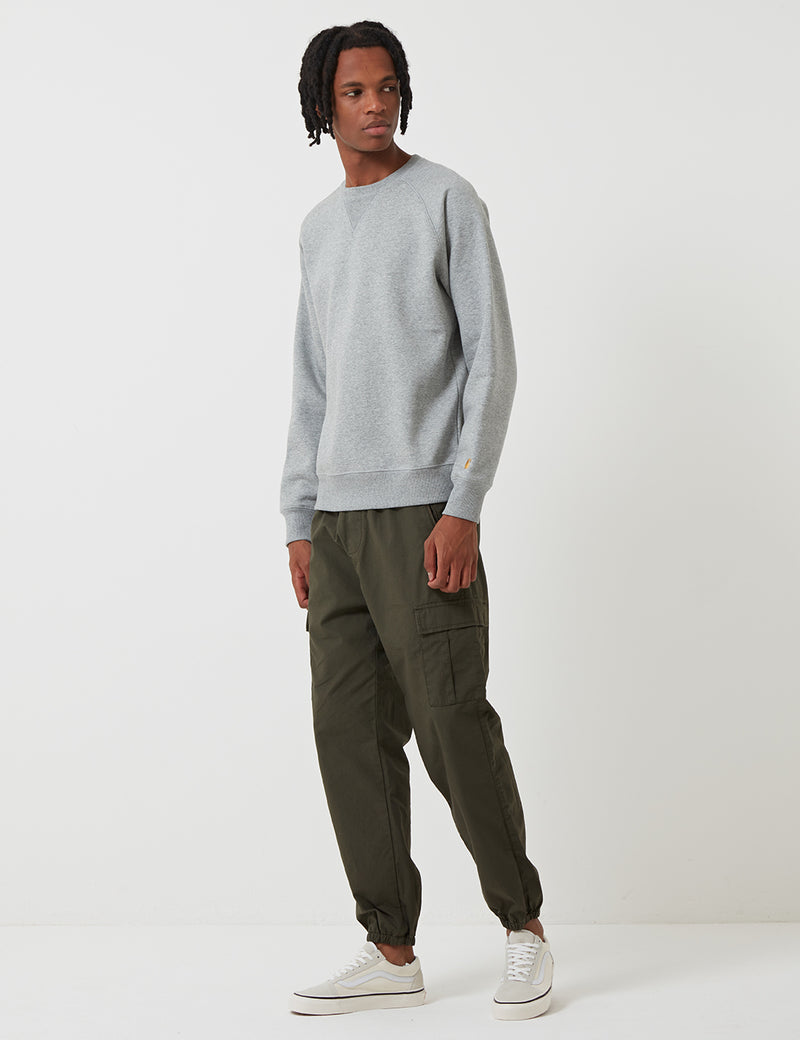 Carhartt WIP Chase Sweatshirt (Regular) - Grey Heather