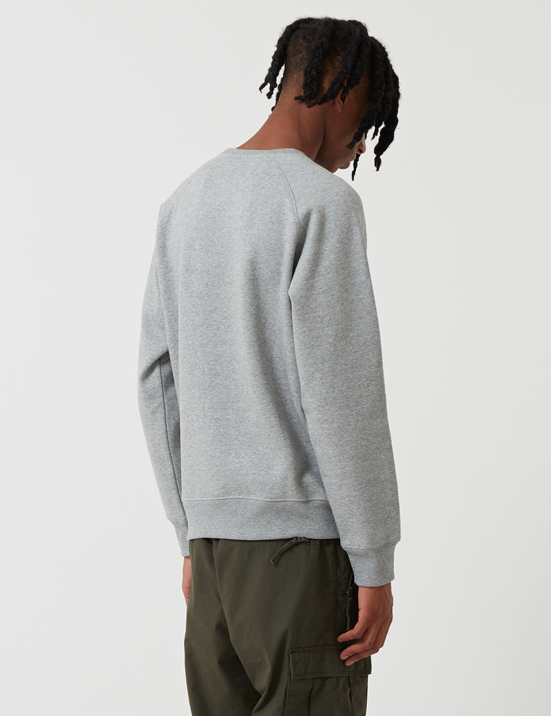 Carhartt WIP Chase Sweatshirt (Regular) - Grey Heather