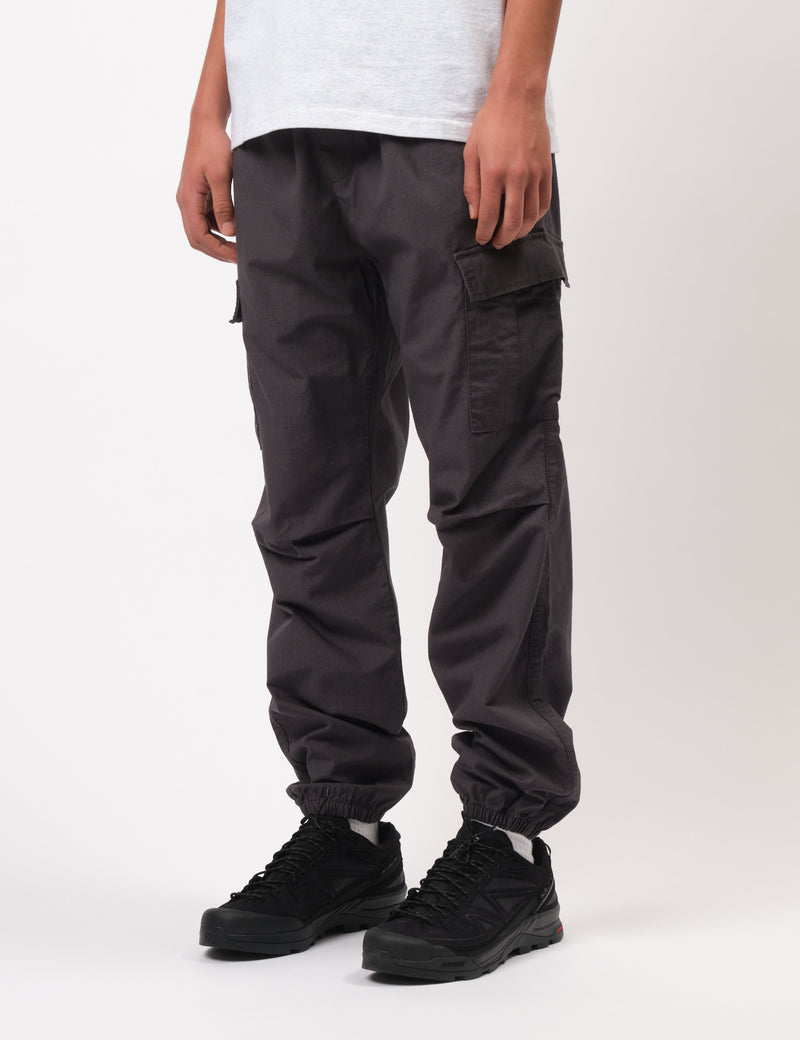 Carhartt-WIP Cargo Jogger - Flint Grey Rinsed