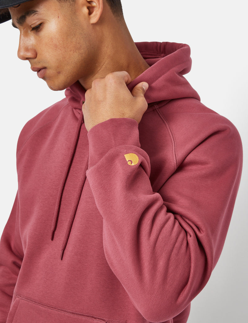 Carhartt-WIP Chase Hooded Sweatshirt - Punch Red
