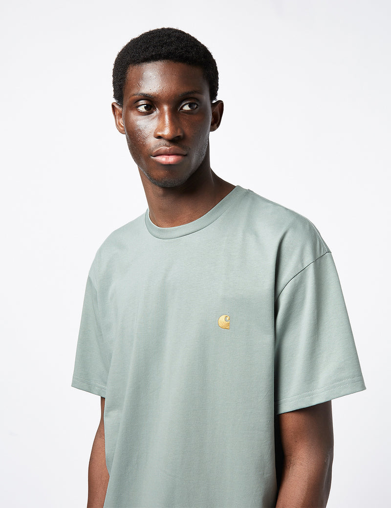 Carhartt-WIP Chase T-Shirt (Loose) - Glassy Teal