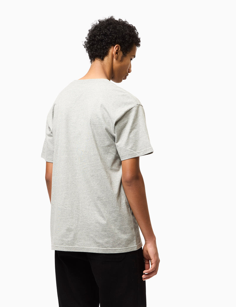 Carhartt WIP Chase T-Shirt (Loose) - Grey Heather