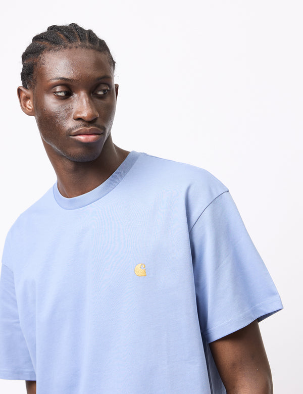 Carhartt WIP Chase T-Shirt - Charm Blue