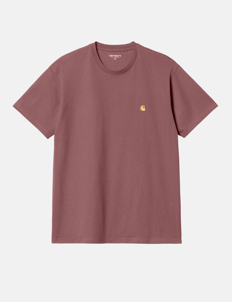 Carhart WIP Chase T-Shirt - Dusty Fuchsia