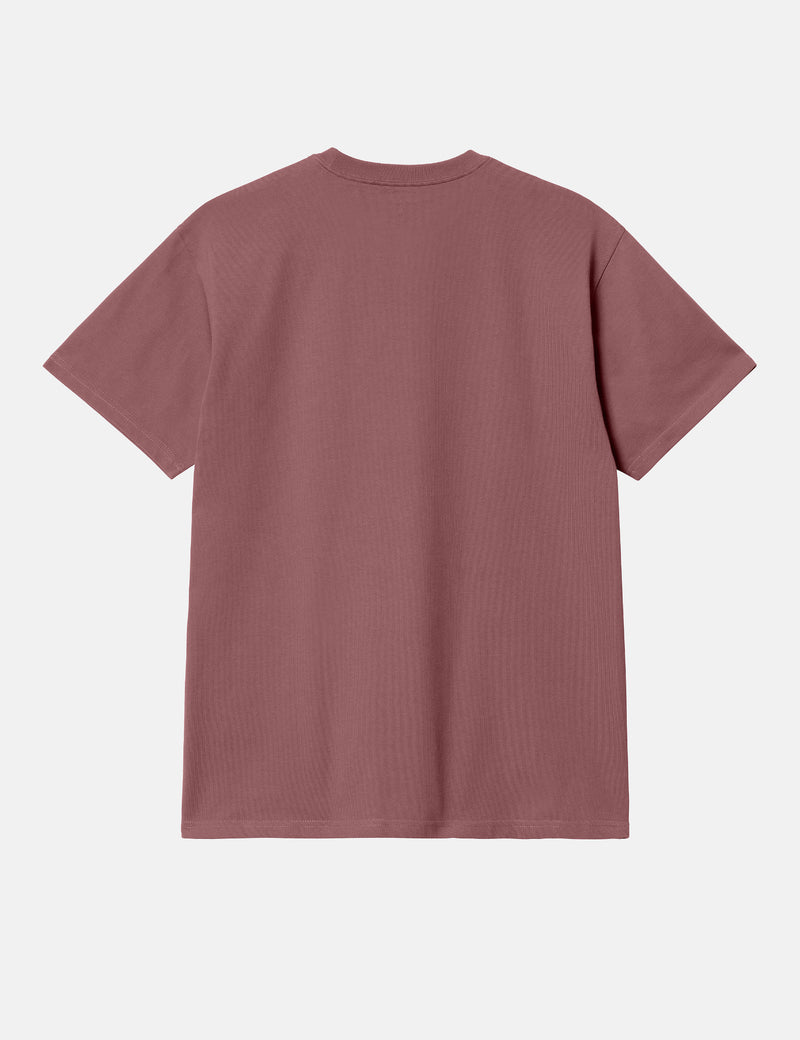 Carhart WIP Chase T-Shirt - Dusty Fuchsia