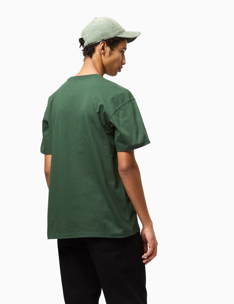 Carhartt WIP Chase T-Shirt (Loose) - Sycamore Tree Green