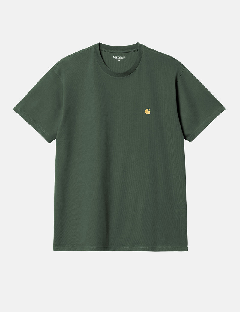 Carhartt WIP Chase T-Shirt (Loose) - Sycamore Tree Green