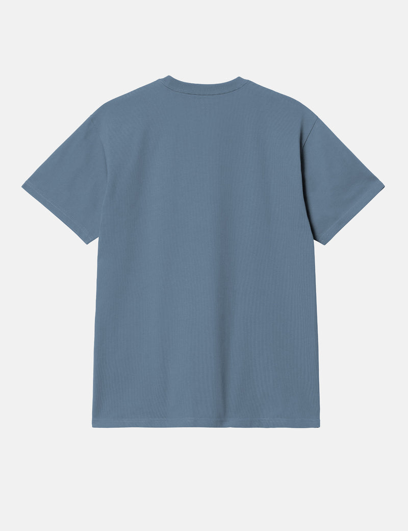 Carhartt WIP Chase T-Shirt (Loose) - Positano Blue