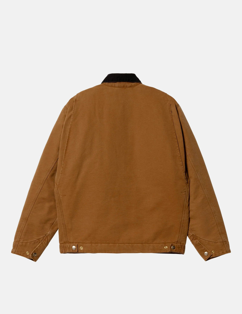 CarharttWIP OG Detroit Jacket (Organic Aged canvas) - Dusty Hamilton Brown