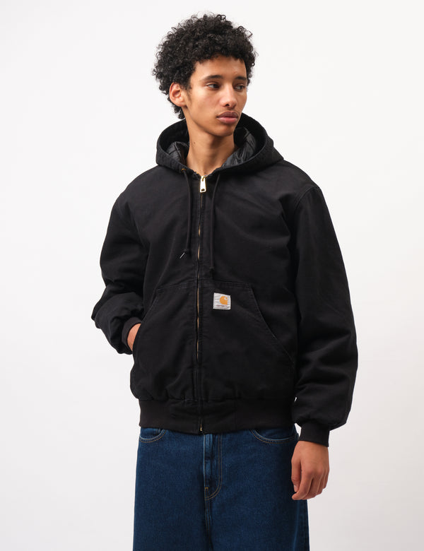 Carhartt-WIP OG Active Jacket (Winter) - Black Aged