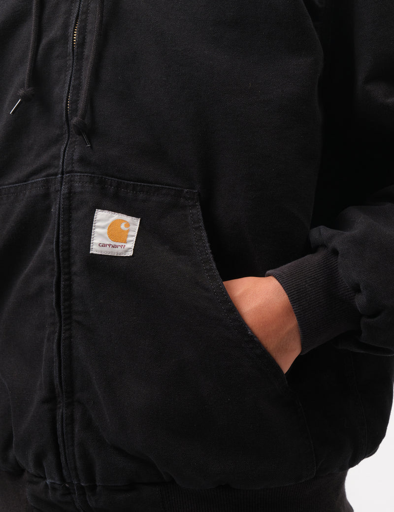 Carhartt-WIP OG Active Jacket (Winter) - Black Aged