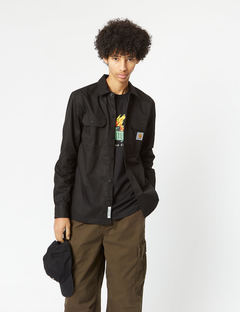 Carhartt WIP Master Shirt - Black