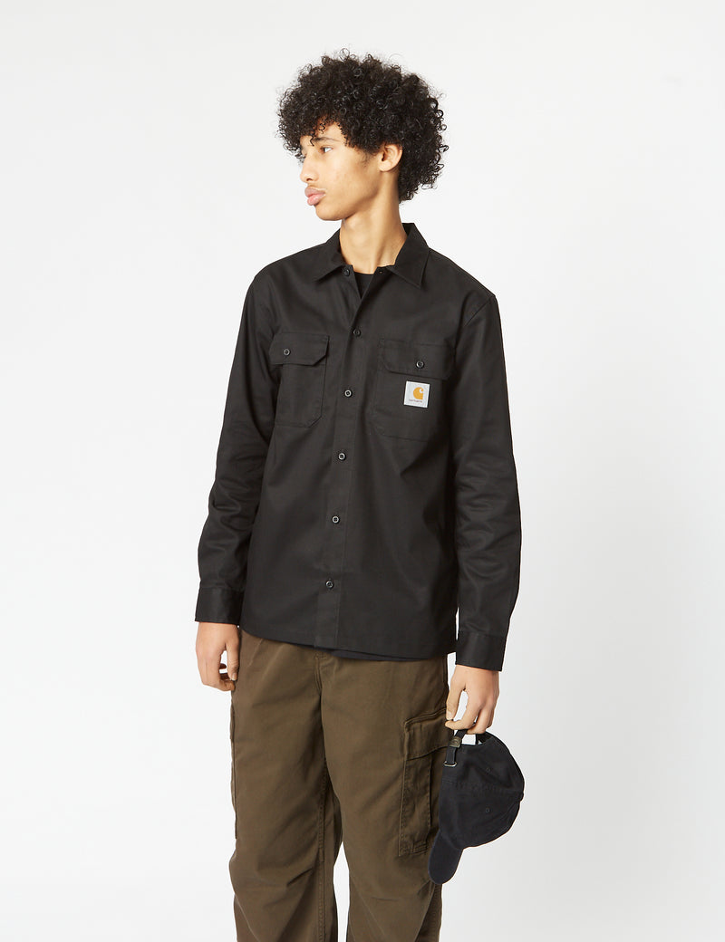 Carhartt WIP Master Shirt - Black