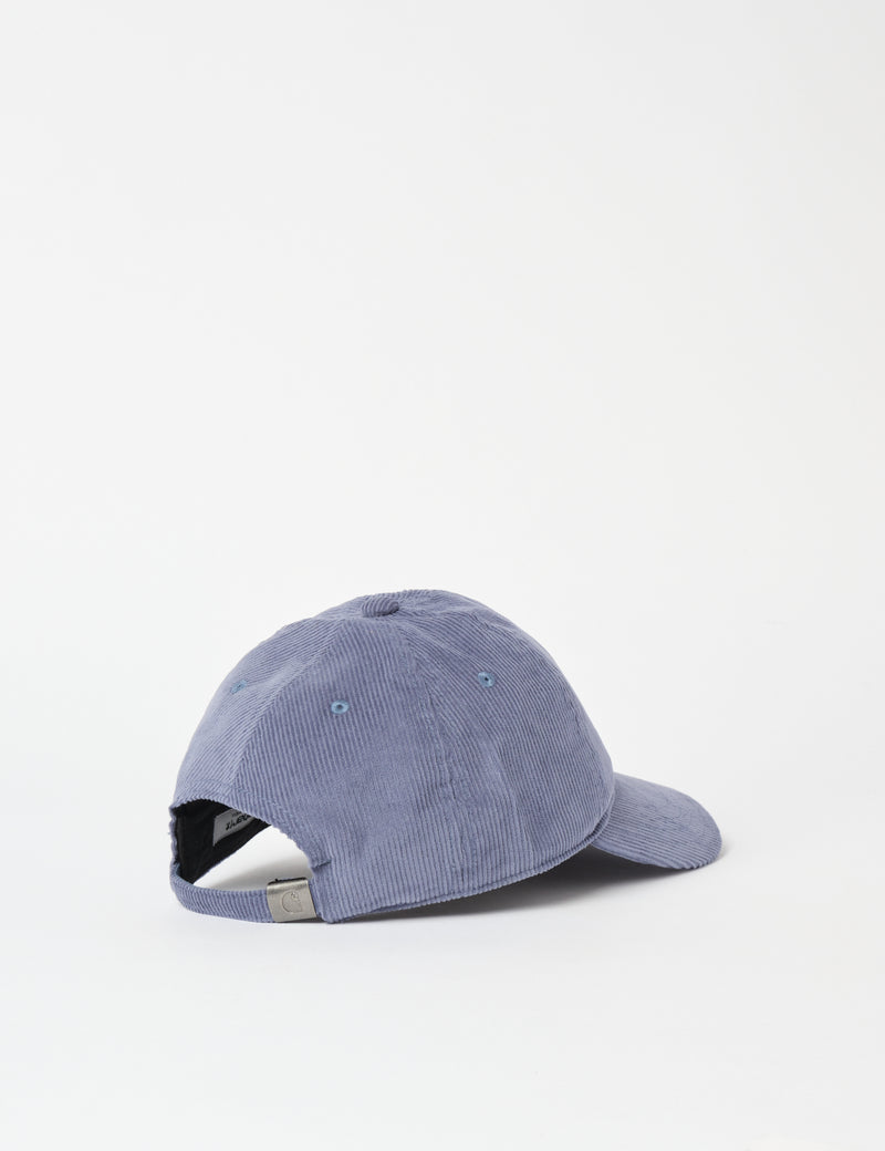 Carhartt-WIP Harlem Cap (Cord) - Hudson Blue