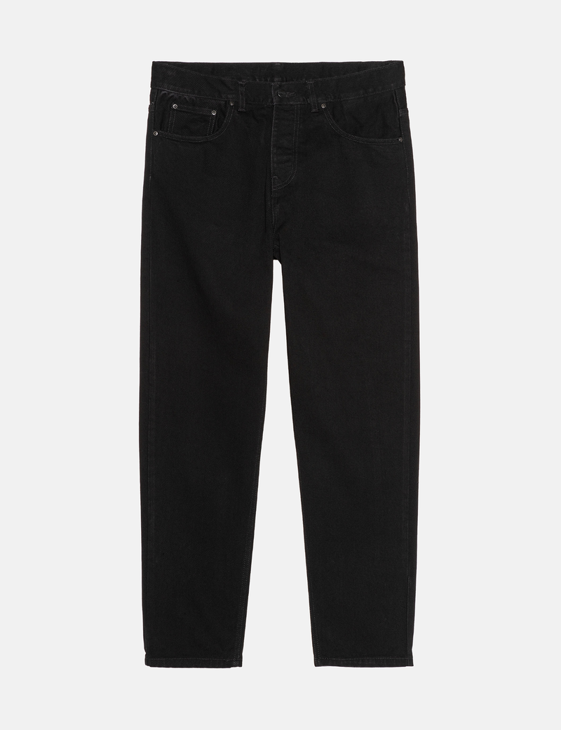 Carhartt WIP Newel Pant (Relaxed) - Black One Wash