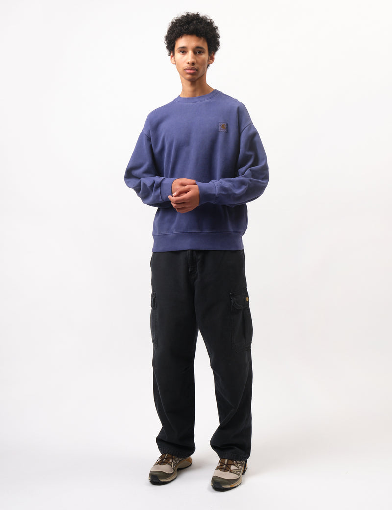 Carhartt WIP Vista Sweatshirt (Balloon) - Aura Purple