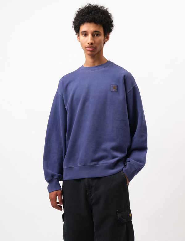 Carhartt WIP Vista Sweatshirt (Balloon) - Aura Purple