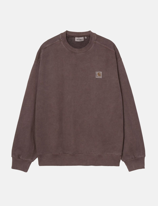 Carhartt WIP Vista Sweatshirt - Palisander Garment Dyed