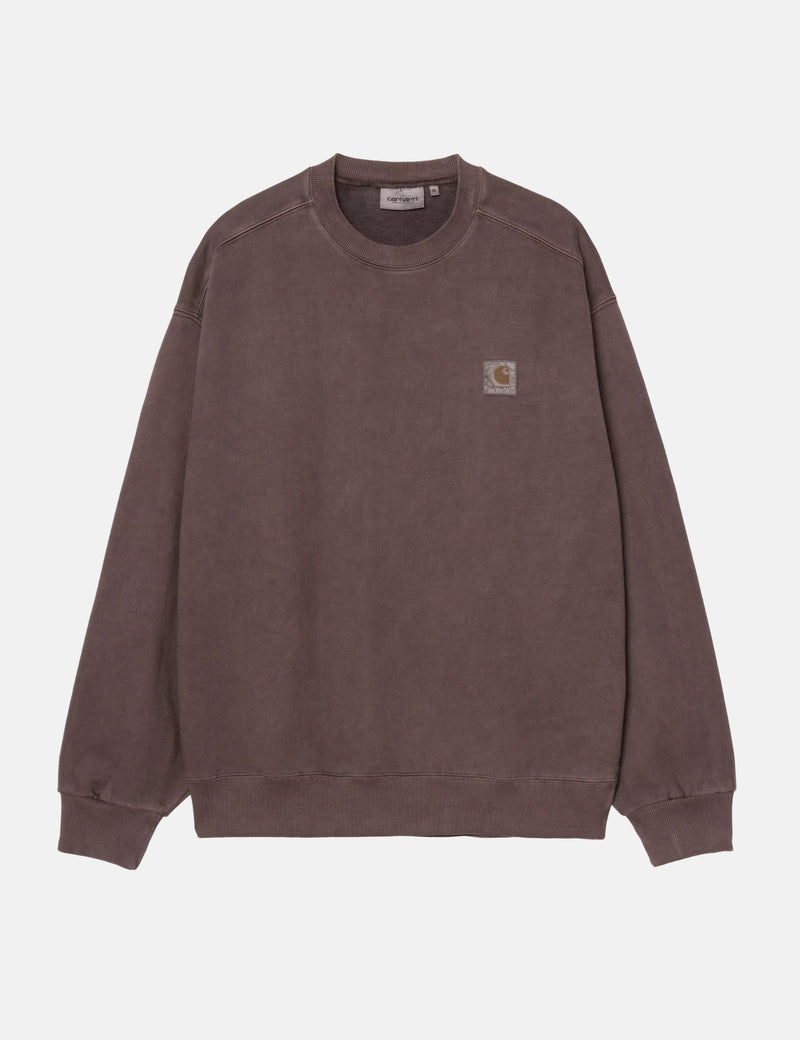 Carhartt WIP Vista Sweatshirt - Palisander Garment Dyed