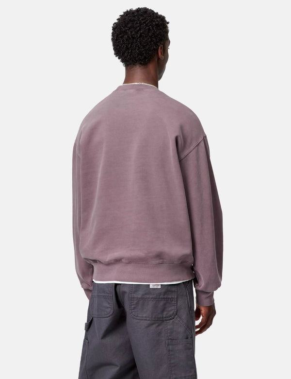 Carhartt WIP Vista Sweatshirt - Phlox Garment Dyed