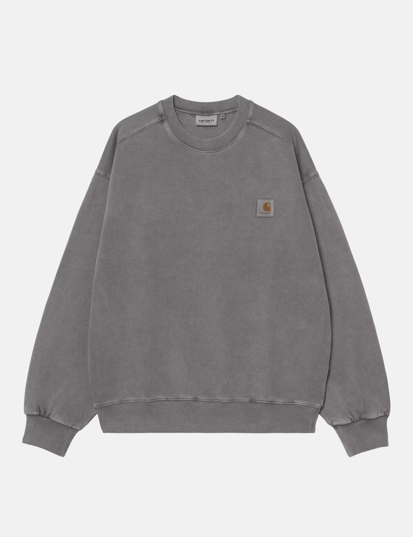 Carhartt WIP Vista Sweatshirt - Black Garment Dyed