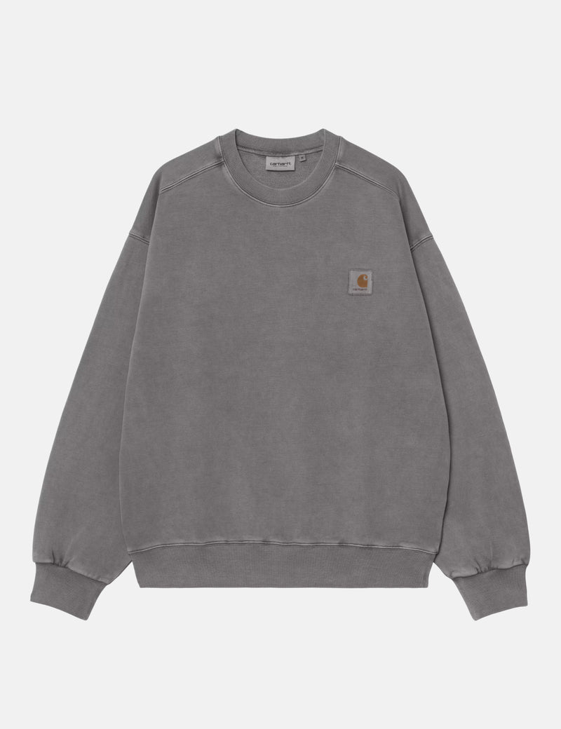 Carhartt WIP Vista Sweatshirt - Black Garment Dyed