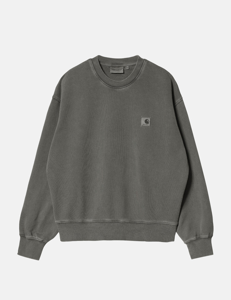 Carhartt WIP Women's Nelson Sweatshirt (Balloon) - Graphite Grey