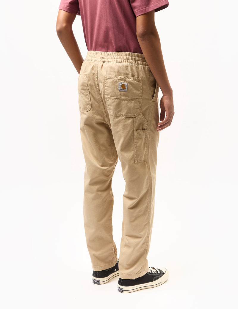 Carhartt-WIP Flint Pant (Regular) - Wall Khaki Garment Dyed